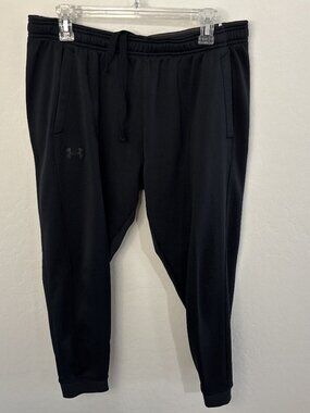 Under Armour ColdGear Loose Black Jogger Pants | Size XL